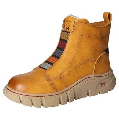 Abbildung von Mustang Stiefelette, Damen, Größe: 37, Yellow Schuhe