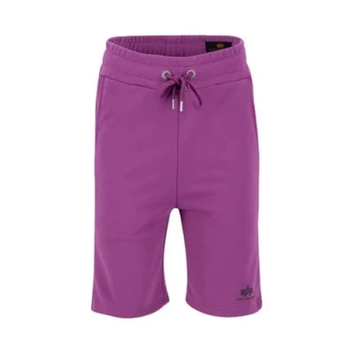 Abbildung von Alpha Industries Basic SL Jogginghose, Herren, Größe: Medium, Dark magenta