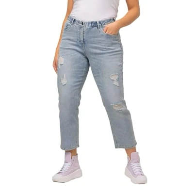 Abbildung von Ulla Popken, Damen, große Größen, 7/8 Boyfriend Jeans