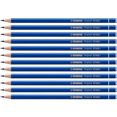 Abbildung von Premium Buntstift STABILO Original 12er Pack ultramarinblau