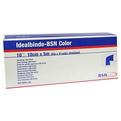Abbildung von Idealbinde bmp 10 cmx5 m blau St
