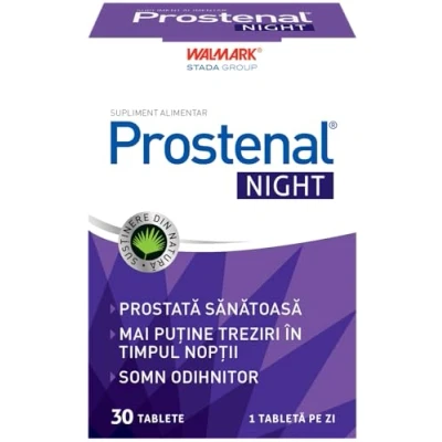 Abbildung von Prostenal Night hilft, nächtliche Toilettengänge zu minimieren, unterstützt die Entspannung des Körpers und verhilft einem angenehmen erholsamen Schlaf (30)