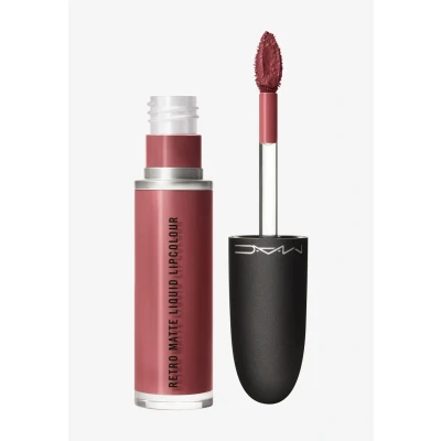 Abbildung von MAC Retro Matte Liquid Lipcolour Flüssiger Lippenstift, Damen, Größe: 5 ml, Topped with brandy