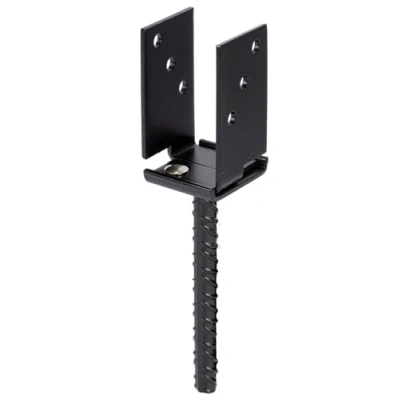 Abbildung von Alberts U Pfostenträger, Breite 71 131 mm, Betonanker 200 mm