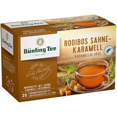 Abbildung von Bünting Tee Rooibos Sahne Karamell 20x1.75 g