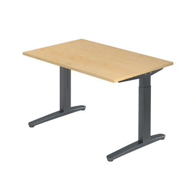 Abbildung von Hammerbacher Schreibtisch XB12 Ahorn/Graphit
