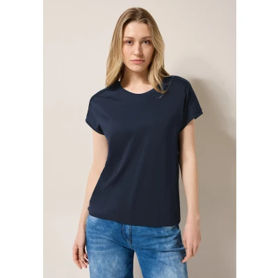 Abbildung von Cecil Damen B323100 T Shirt, Universal Blue, M