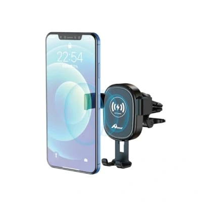 Abbildung von HOME Autohalterung mit Ladefunktion, 15W Handyhalterung Auto [Automatische Klemmung], Qi Induktive Ladestation Wireless Charger Schnellladen, Kfz Ladegerät für 3,5 7 Zoll Smartphone