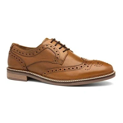 Abbildung von Hush Puppies Herren Bryson Oxford, Gr. 43 EU, Bräunen (Braun)