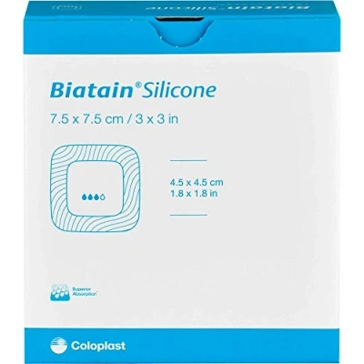 Abbildung von Biatain Silicone Schaumverband 7,5x7,5 c 10 St