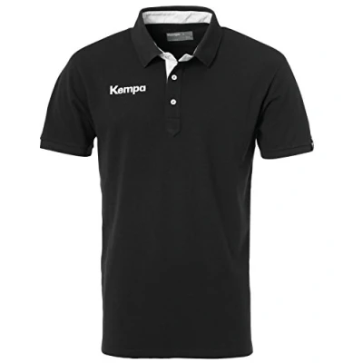 Abbildung von Kempa Prime Poloshirt, Herren, Größe: Small, Black/white