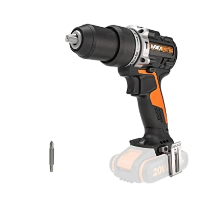 Abbildung von Worx Akku Schlagbohrschrauber &quot;NITRO WX352.9&quot;, 3 In 1, bürstenloser Motor, 60Nm, LED Licht, ohne &amp; Ladegerät