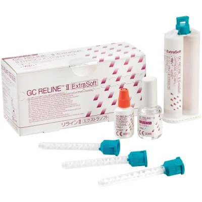 Abbildung von GC Reline II Extra Soft Intro Kit 1xGC Kartusche (57g/48ml) Primer for Resin Point Trimming