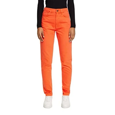 Abbildung von ESPRIT Damen 013EE1B319 Hose, 635/ORANGE RED, 25/30