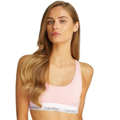 Abbildung von CALVIN KLEIN Damen BH Bralette Unlined Sport, Rosa (Buff Pink), L