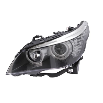 Abbildung von ABAKUS 444 1160LMLDEM2 Scheinwerfer links H7/H7, LED mit Abbiegelicht Gehäuse schwarzem Innenteil, Stellmotor für LWR PX26d BMW: 5 Limousine