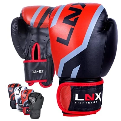 Abbildung von Boxhandschuhe &quot;Level 5&quot; black/red (001)