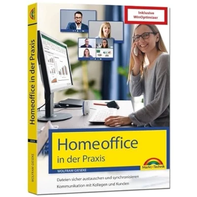 Abbildung von Homeoffice in der Praxis: Internet, Netzwerk, Sicherheit &amp; Datenschutz