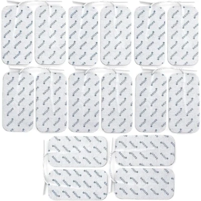 Abbildung von 16 Elektroden Pads 10x5 cm Klebeelektroden für TENS Gerät &amp; EMS Trainer