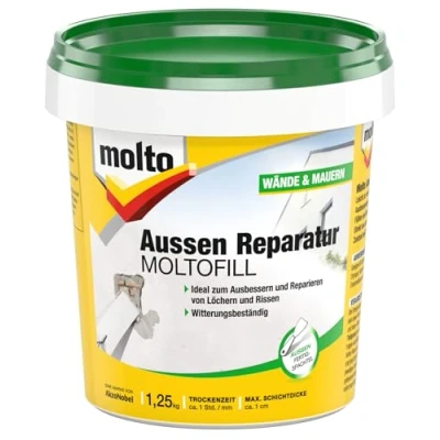 Abbildung von MOLTO Spachtelmasse Moltofill Fertigspachtel Außen 1,25 Kg