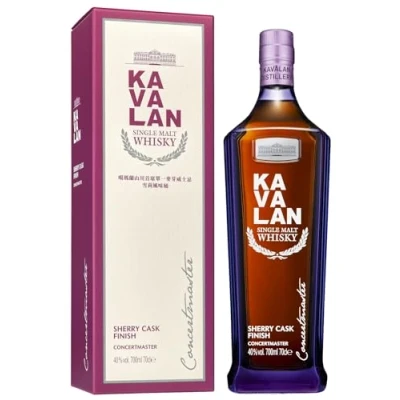 Abbildung von Kavalan CONCERTMASTER Single Malt Sherry Cask Finish Whisky (1 x 0.7 l)
