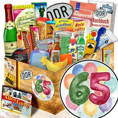 Abbildung von Geschenk zum Geburtstag 65. / 24tlg. DDR Box/Geschenke 65 Mann