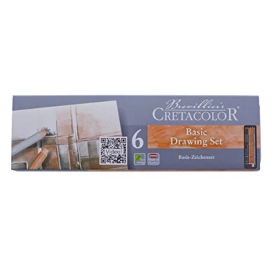 Abbildung von CRETACOLOR Pocket Set Urban Sketching Basic Zeichenset 6 teilig