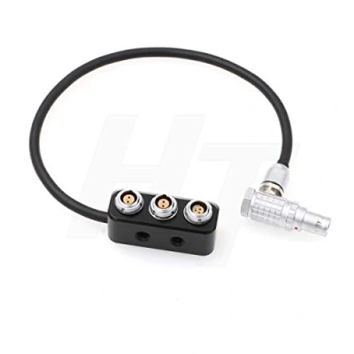 Abbildung von HangTon EXT RS Adapter Splitter Box für ARRI Alexa Mini Kamera 7 Pin auf Fischer 3 und 0B 2 Start/Stop Power Funktion