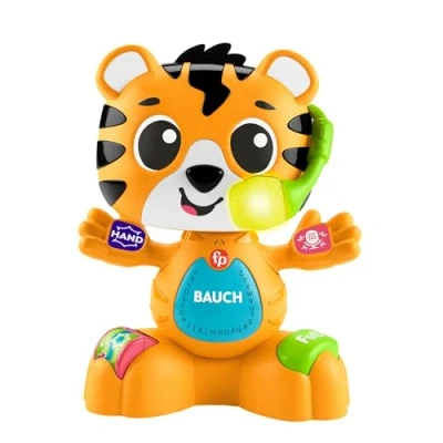 Abbildung von Fisher Price® Lernspielzeug Beat Bande Lern &amp; Tanz Tiger Justin, mit Licht und Sound