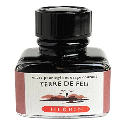 Abbildung von J.Herbin 13047T Tinte für Füller, 30 ml, feuerrot