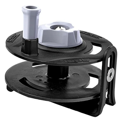 Abbildung von SEAC Unisex Adult Reel Target Harpunenspule Fire, erhältlich in 2 Größen, schwarz, 50 mt