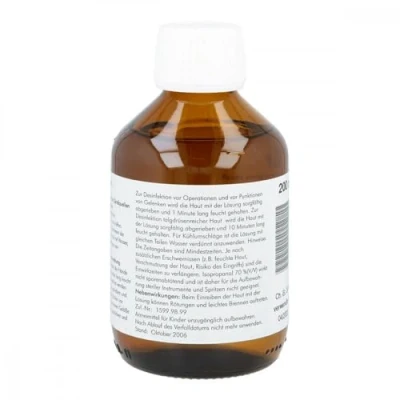 Abbildung von Isopropanol 70% (V/V) 200 ml