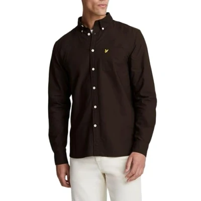 Abbildung von Lyle &amp; Scott Oxford Hemd, Herren, Größe: XXL, Sediment