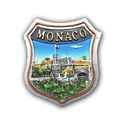 Abbildung von Monaco Castle 3D Kühlschrankmagnet Reiseaufkleber Souvenirs Home &amp; Kitchen Dekoration aus China