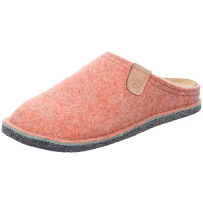 Abbildung von Rohde Luccad Hausschuh lachs, Damen, Größe: 38, Lachs Schuhe