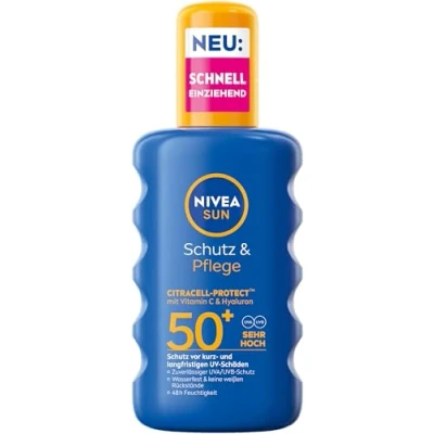 Abbildung von NIVEA Sonnenschutzspray SUN Schutz &amp; Pflege LSF 50+ Größe 200 ml, 1 tlg.
