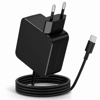 Abbildung von 65W USB C Ladegerät Netzteil Ladekabel für Lenovo Thinkpad, Yoga, MacBook Pro/Air, HP Spectre, Dell XPS,Dell Latitude, Asus Chromebook, Acer PD Typ Laptop Netzkabel