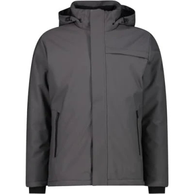 Abbildung von CMP Lange Herrenjacke mit automatischer Kapuze, Staub, 52