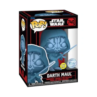 Abbildung von Funko Spielfigur POP Star Wars Dark Side Darth Maul (holo/GW)