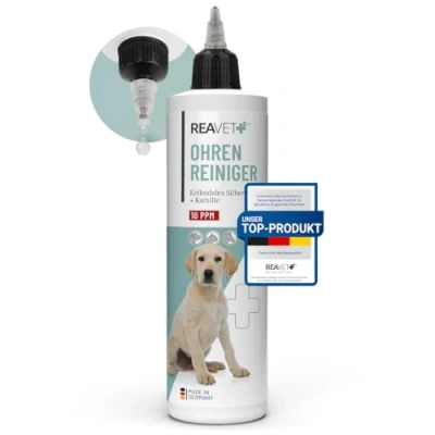 Abbildung von Ohrenreiniger mit kollodialem Silber und Kamille 250 ml