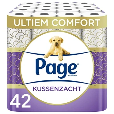 Abbildung von Page Toilettenpapier Kissen weiches 42 Rollen Vorteilspack