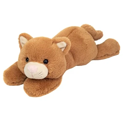 Abbildung von Teddy Hermann® Kuscheltier Herzekind, Katze Kikki 35 cm, hellbraun
