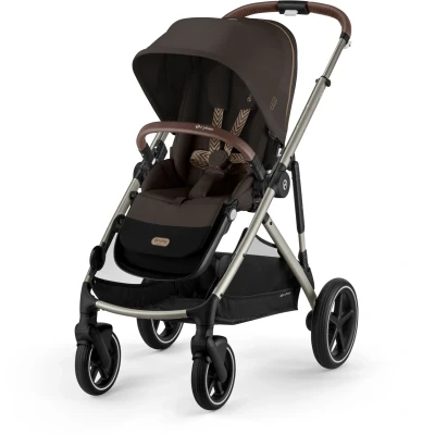 Abbildung von Cybex GAZELLE S Kinderwagen, Taupe/Chocolate Brown
