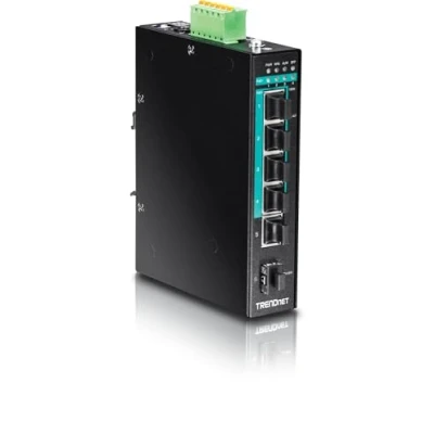 Abbildung von TRENDnet TI PG541i 100 Base T zu FX Multi Mode SC Glasfaser Konverter, Funktioniert eigenständig, 10/100 Mbps Auto MDIX Fast Ethernet Port