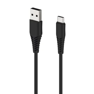 Abbildung von 2GO USB Ladekabel schwarz 100cm für Type C