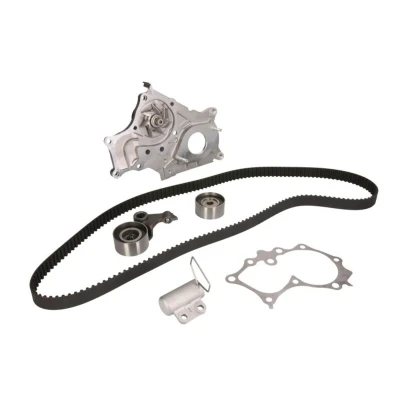 Abbildung von CONTITECH CT1043WP2 Wasserpumpe + Zahnriemensatz mit Spanndämpfer, Spannrolle 178 TOYOTA: Avensis II Kombi, Schrägheck