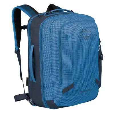 Abbildung von Osprey Transporter Carry On Bag 36 blue flame scoria Rucksäcke