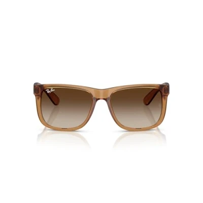 Abbildung von Ray Ban Justin Sonnenbrille, Herren, Größe: 55, Rubber beige