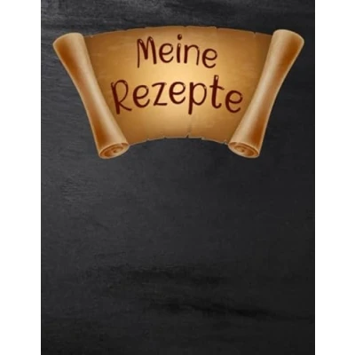 Abbildung von Rezeptbuch zum Selberschreiben Meine rezepte: Großes Format A4 100 Rezepte Persönlichen kochbuch selbst schreiben