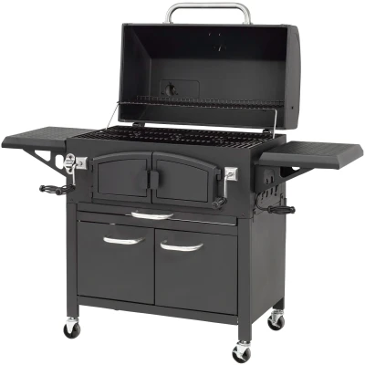Abbildung von El Fuego Smoker &quot;Grand Ontario&quot;, BxTxH: 154x68,5x131 cm